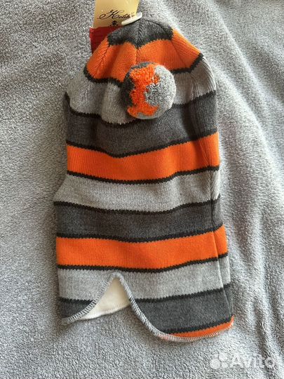 Шапка шлем kotik на 2 года новая