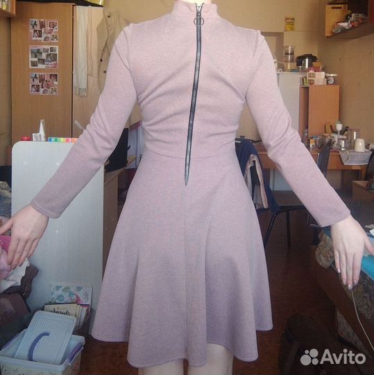 Платье трикотажное женское 44