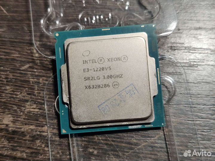 Процессор 1151 xeon E3-1220 v5