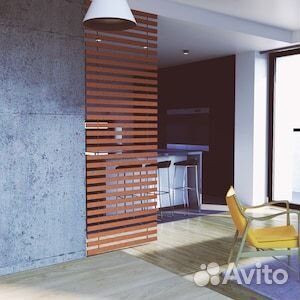 Перегородка стационарная для зонирования помещения