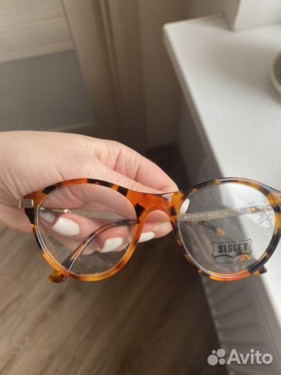Оправа для очков новая женская роговая sisley