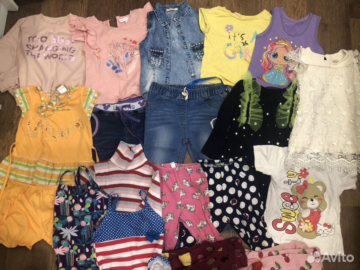 Вещи пакетом на девочку 92