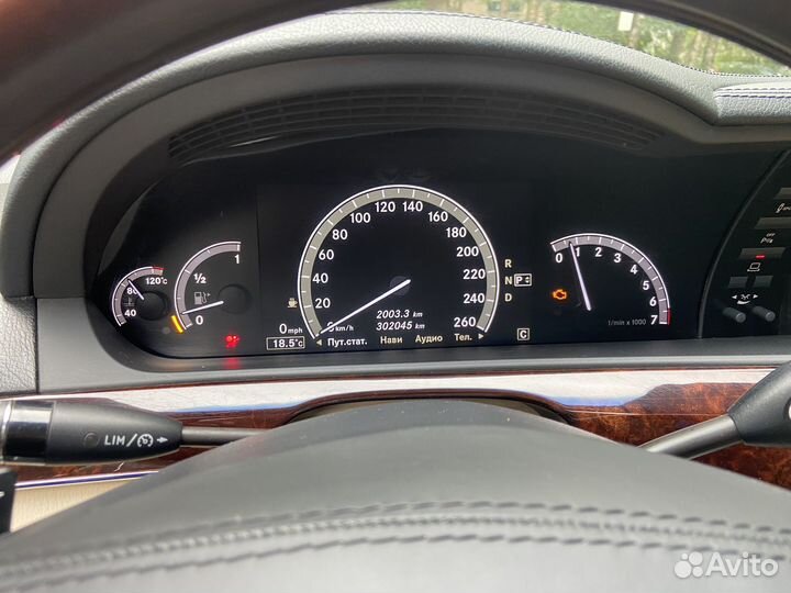Mercedes-Benz S-класс 5.5 AT, 2010, 300 000 км