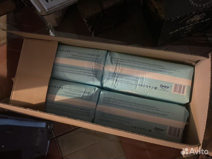 Пеленки 60/90 120 штук средняя впитываемость