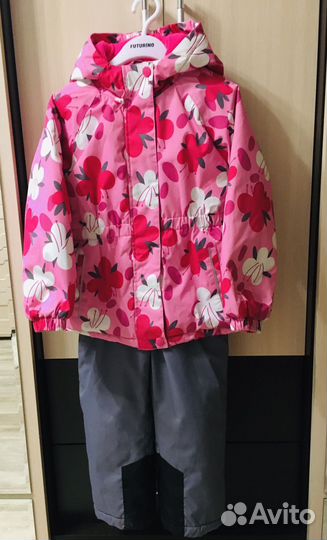 Демисезонный комплект для девочки 110