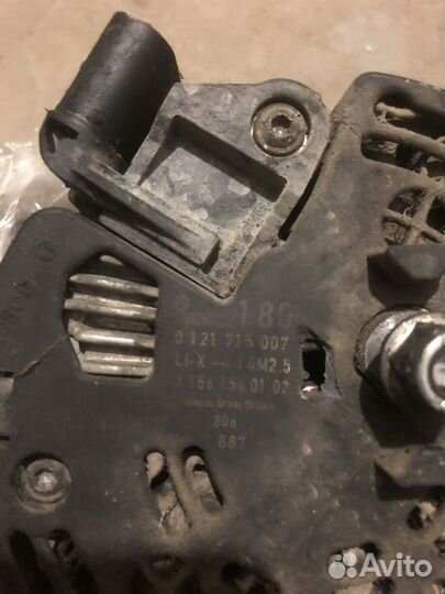 Генератор мерседес m156 amg ml63 w221 w164