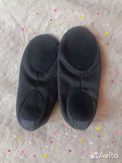 Чешки, балетки чёрные, р-р 31