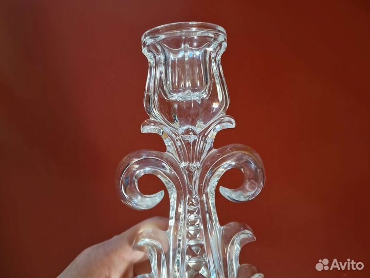 Подсвечник хрусталь СССР