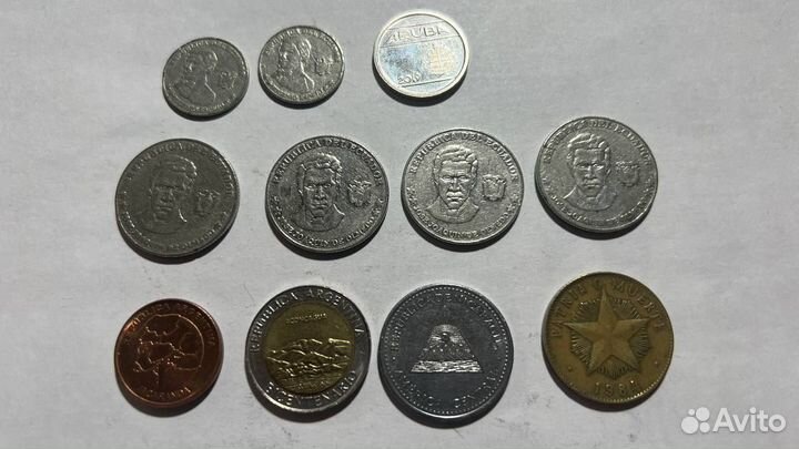 Монеты Южная и Латинская Америка