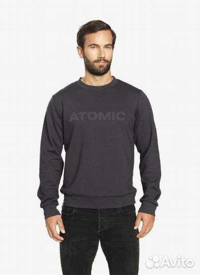 Джемпер Atomic Sweater Anthracite размер XL