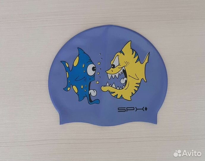 Новые шапочки для бассейна детские SPX