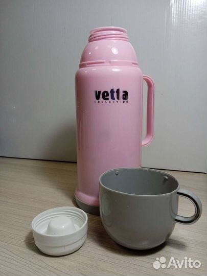 Термос Vetta 0,6л со стеклянной колбой