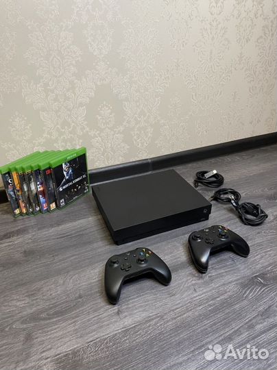 Xbox One X 450+игр/гарантия/доставка