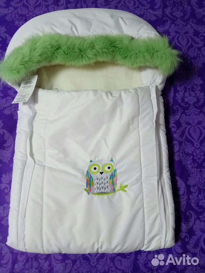 Детский конверт на овчине