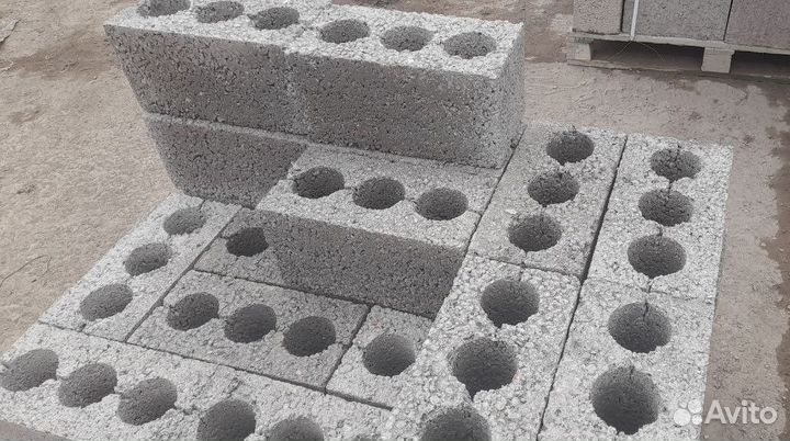 Керамзитобетонный блок