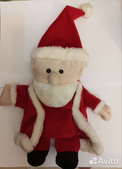 Дед Мороз кукла перчаточная на руку