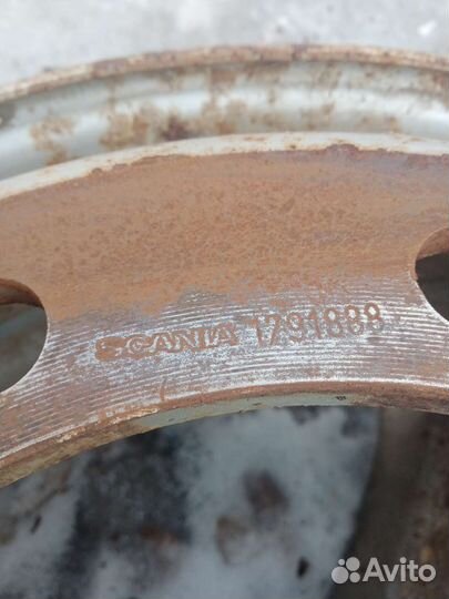 Диск колеса 22.5 9.00 scania
