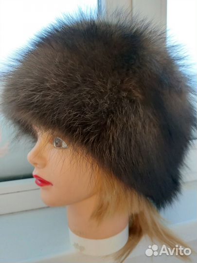 Шапка Соболь берет соболь Шапка меховая р.56