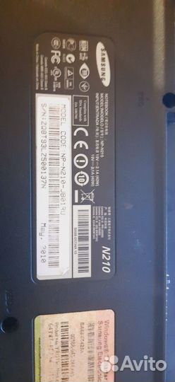 Нетбук Samsung N210