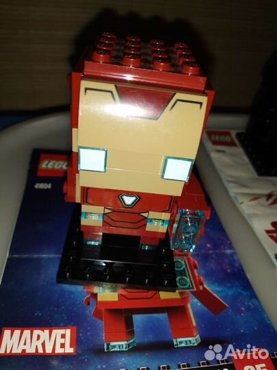 Lego BrickHeadz 41604 Железный человек MK50