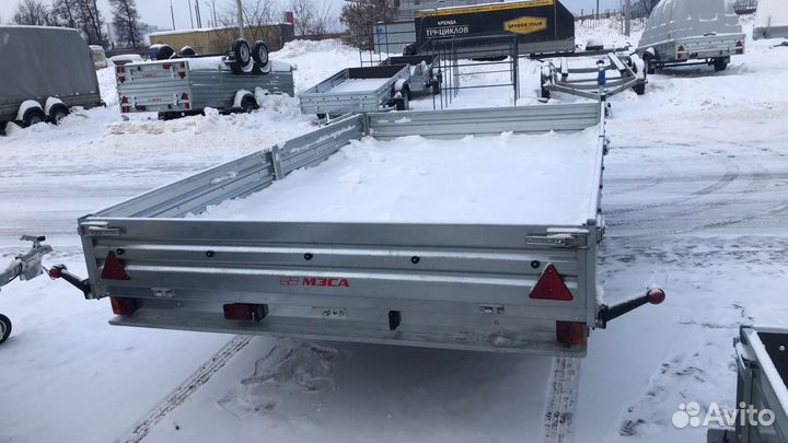 Прицеп шириной 2.1м. Две оси