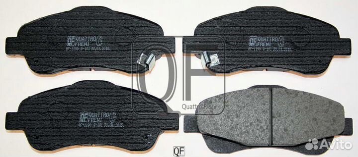 Колодки тормозные FR С механическим датч