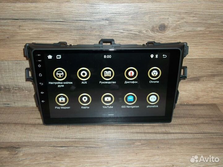 Магнитола Toyota Corolla Android 2/32