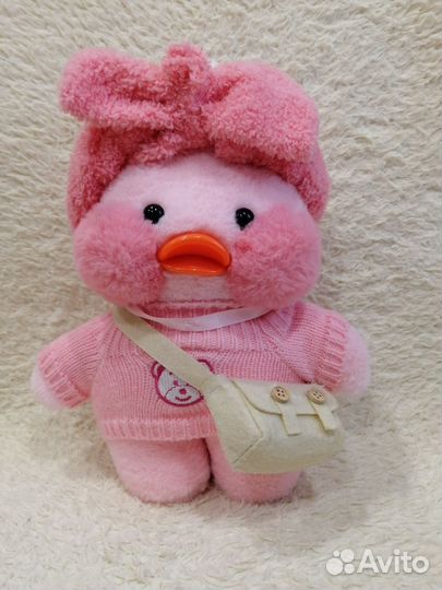 Мягкая игрушка Утка Lalafanfan