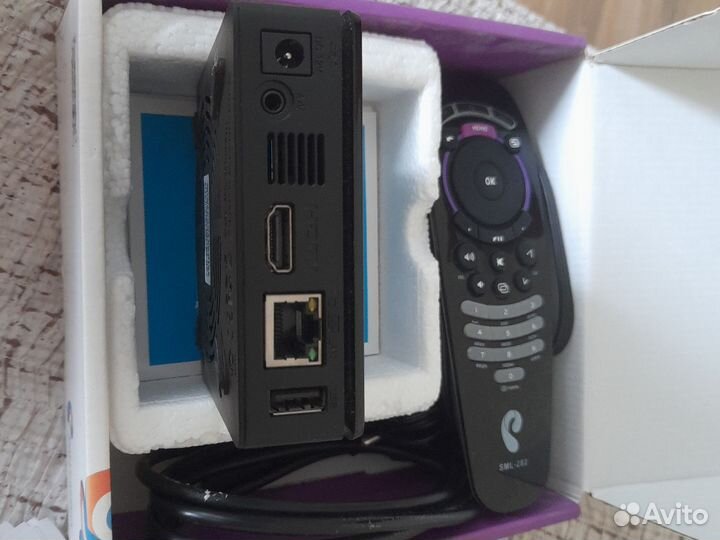 Тв приставка ростелеком sml-482 hd base