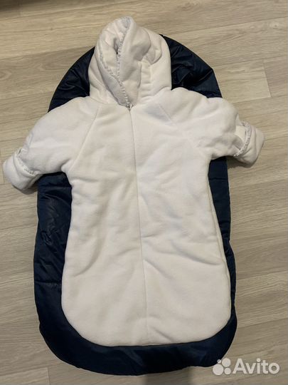 Конверт на выписку для мальчика зимний