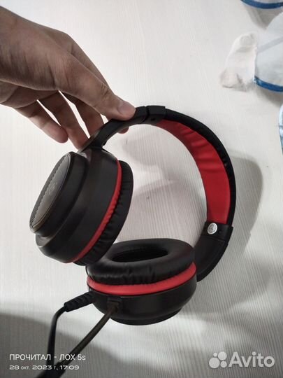 Проводная гарнитура Defender Apex черный