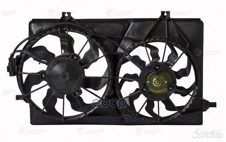 Вентилятор ваз 2170-2172/priora 07- 1.6/1.8 охл