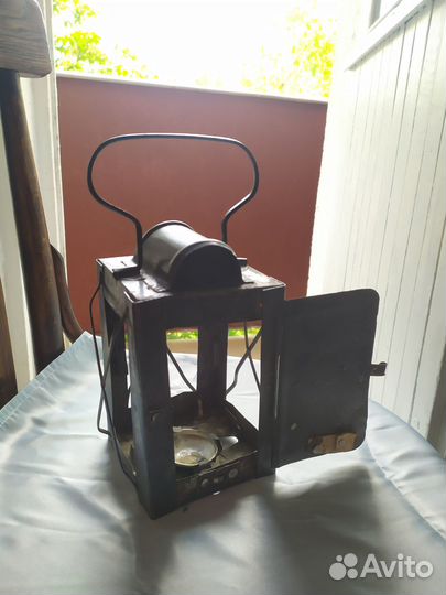 Фонарь свечной железнодорожный СССР