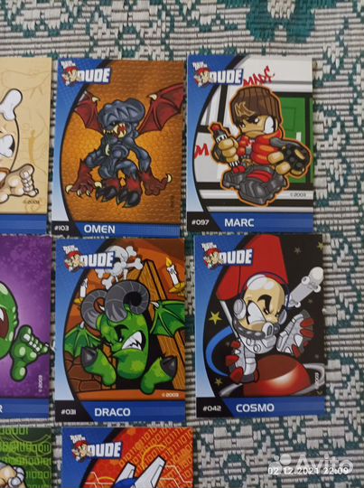 Карточки Tech Deck Dude