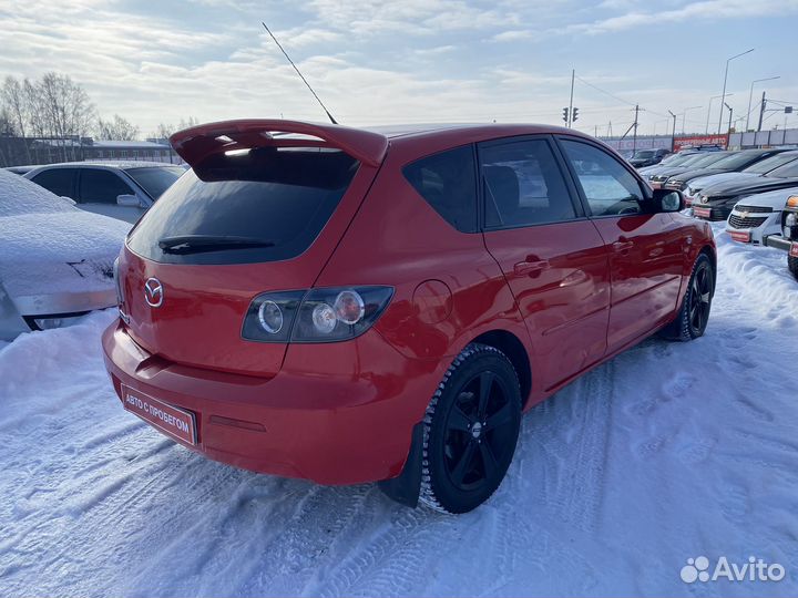Mazda 3 1.6 МТ, 2007, 121 436 км