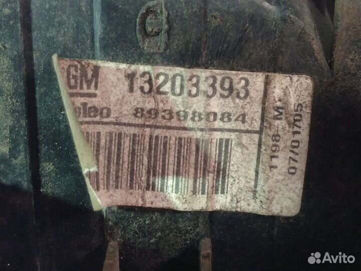 Фонарь левый Opel Meriva A Z16XE 2005