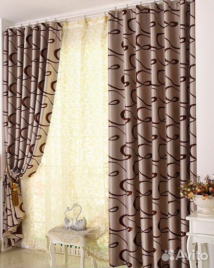 Шторы блэк-аут, готовые комплекты