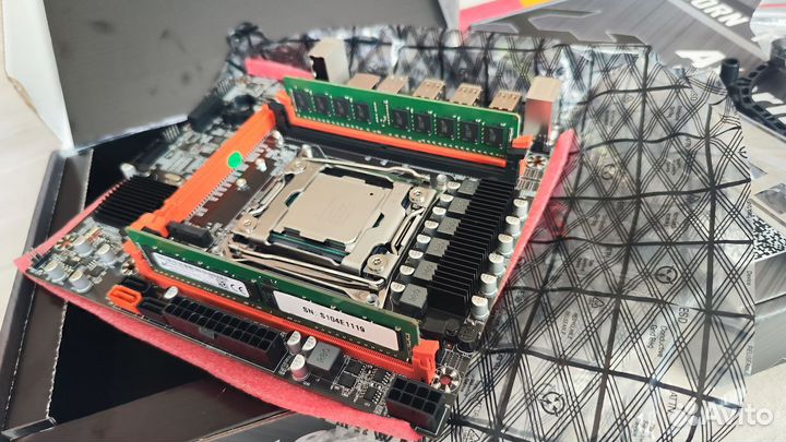 Платформа для сборки Xeon 2640 v4+ мп+ 16 Гб озу