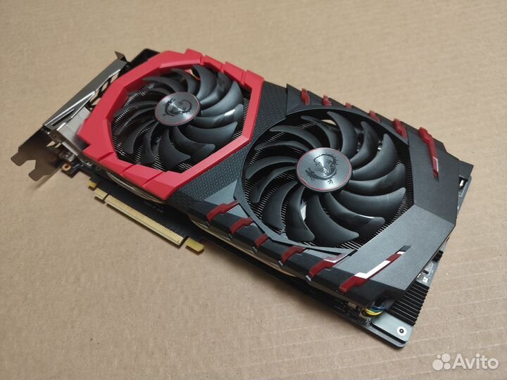 Видеокарта MSI GTX 1080 gaming X+ 8G