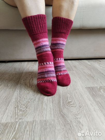 Носки вязаные ручной работы