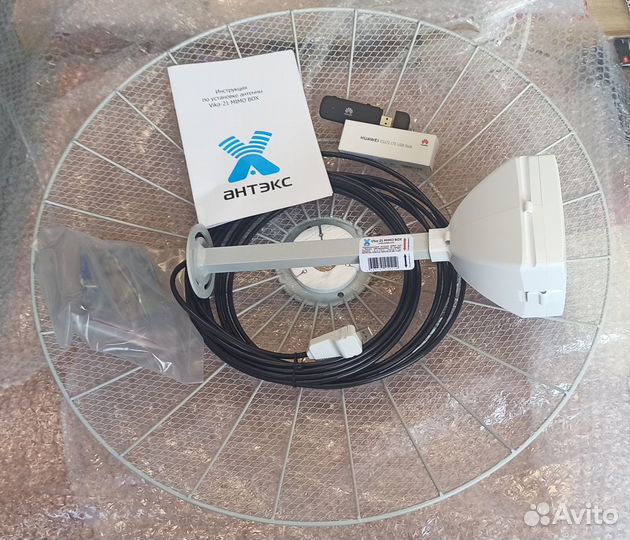 Комплект 4G до 20 км Vika-21 mimo BOX с модемом