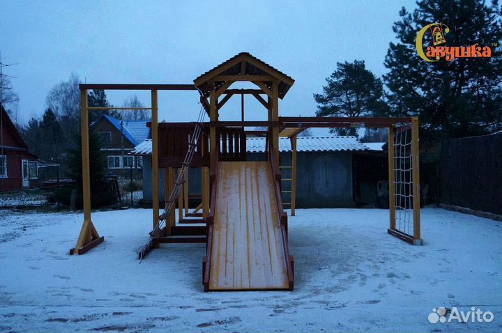 Детский игровой комплекс Савушка 4 Сезона 10