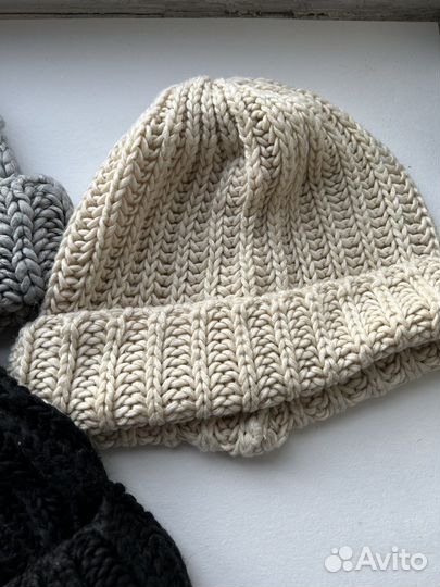 Шапка крупной вязки твое
