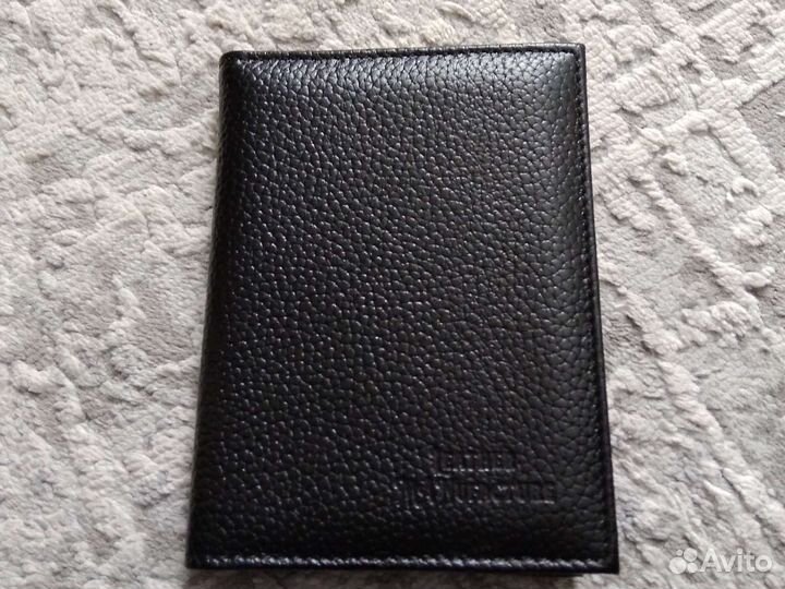 Обложка для автодокументов натуральная кожа