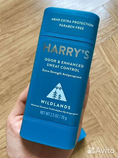 Из США экстра сильный антиперспирант Harry’s