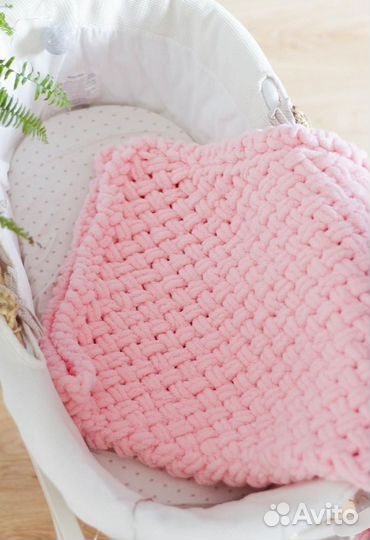 Плед ручной работы гипоаллергенный