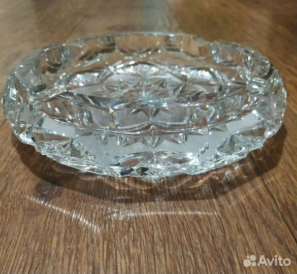 Пепельницы и конфетница хрусталь, стекло СССР