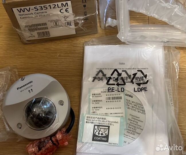 Видеокамера IP Panasonic WV-S3512LM