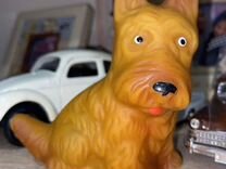 Собака скотч-терьер игрушка винтаж Германия