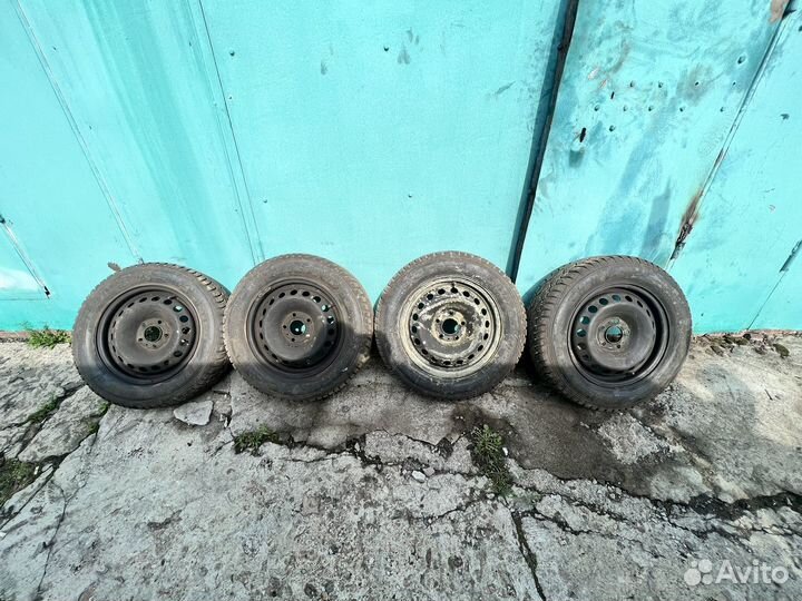 Колеса r15 зимние шипованные 5х110